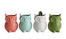 Load image into Gallery viewer, Owl Shaped Vase